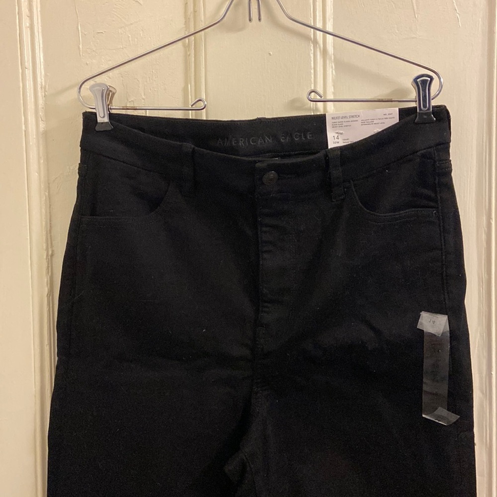 NWT American Eagle Ne(x)t Level Stretch Curvy Super High Rise Jegging sz14S